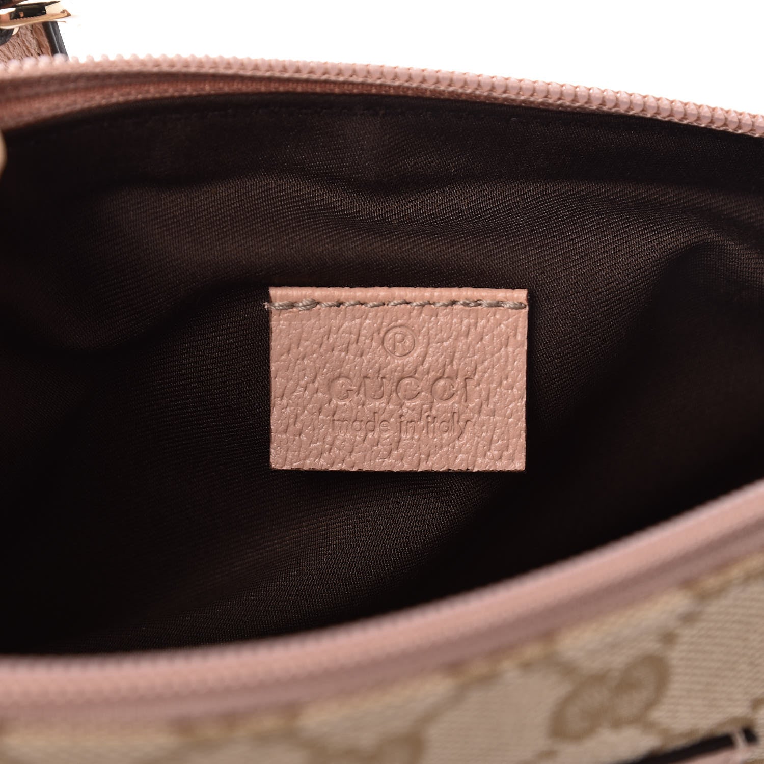 Gucci Monogram Pretty Boat Pochette Pink 6 of 12