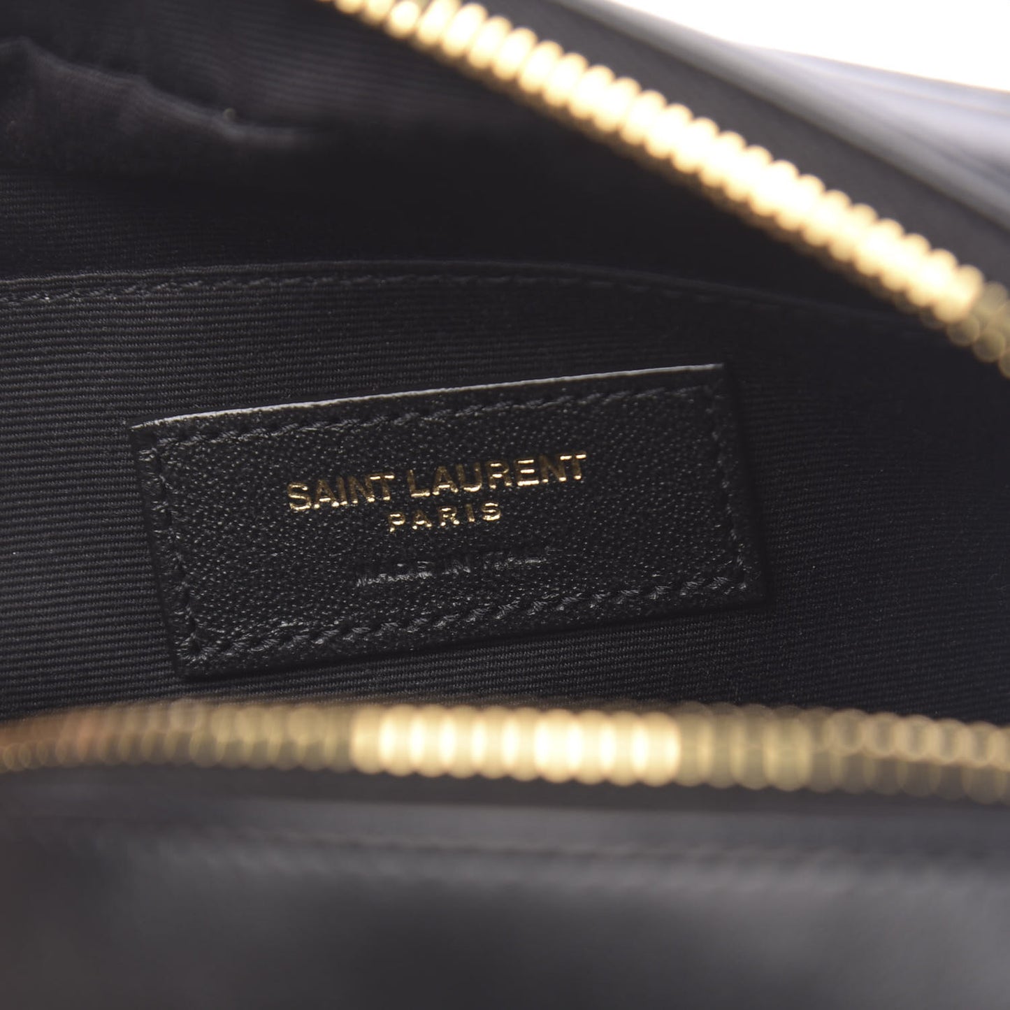 Calfskin Matelasse Monogram Lou Camera Bag Black