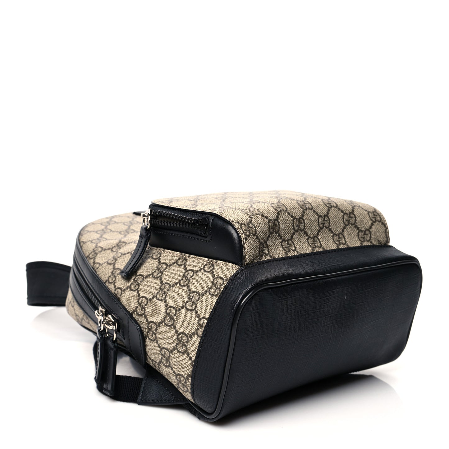 GG Supreme Monogram Small Eden Day Backpack Black