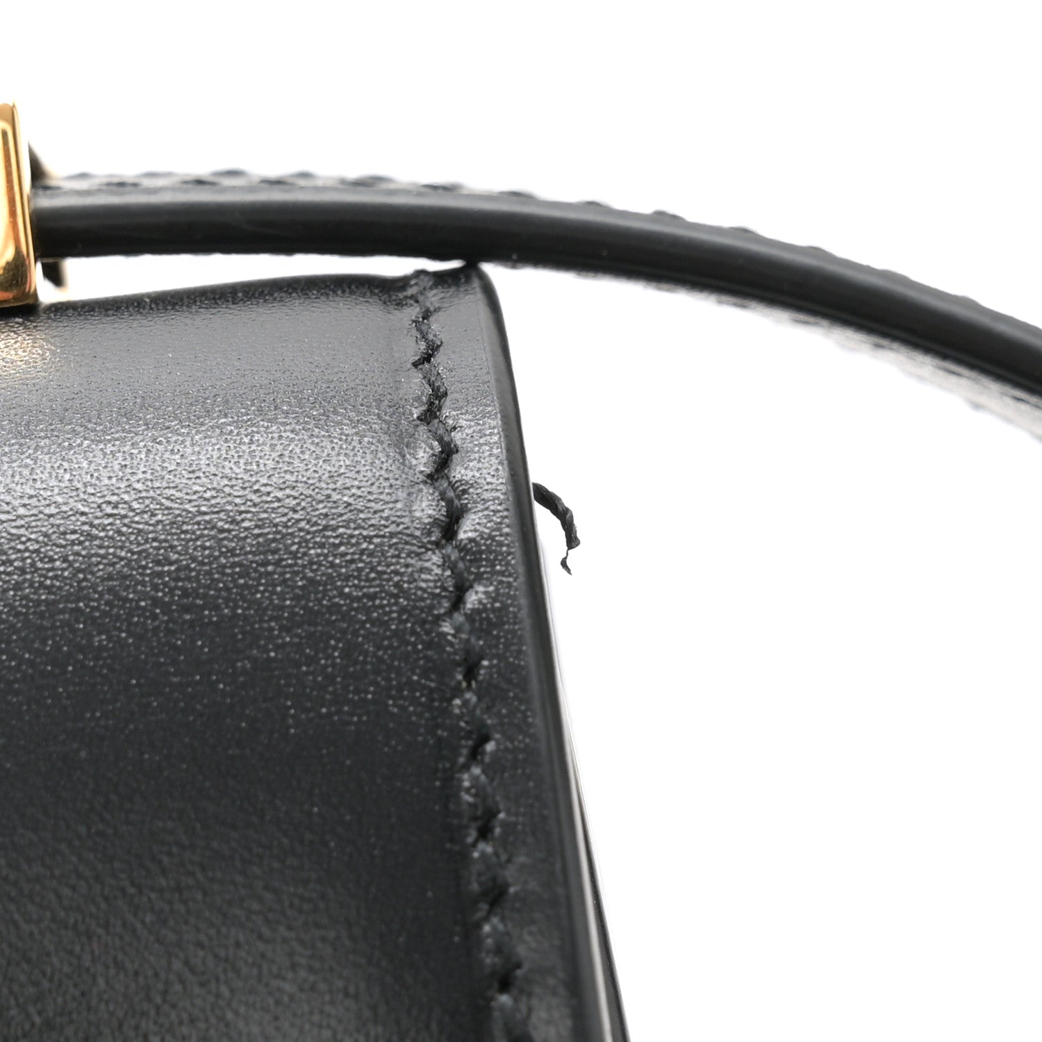 Saint Laurent Smooth Calfskin Mini Manhattan Shoulder Bag Black 10 of 11