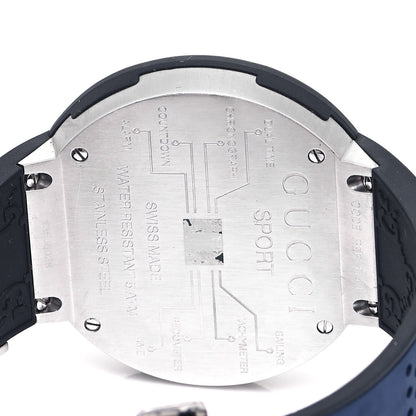 Gucci Stainless Steel Rubber 49mm Digital I-Gucci Sport Watch 4 of 4