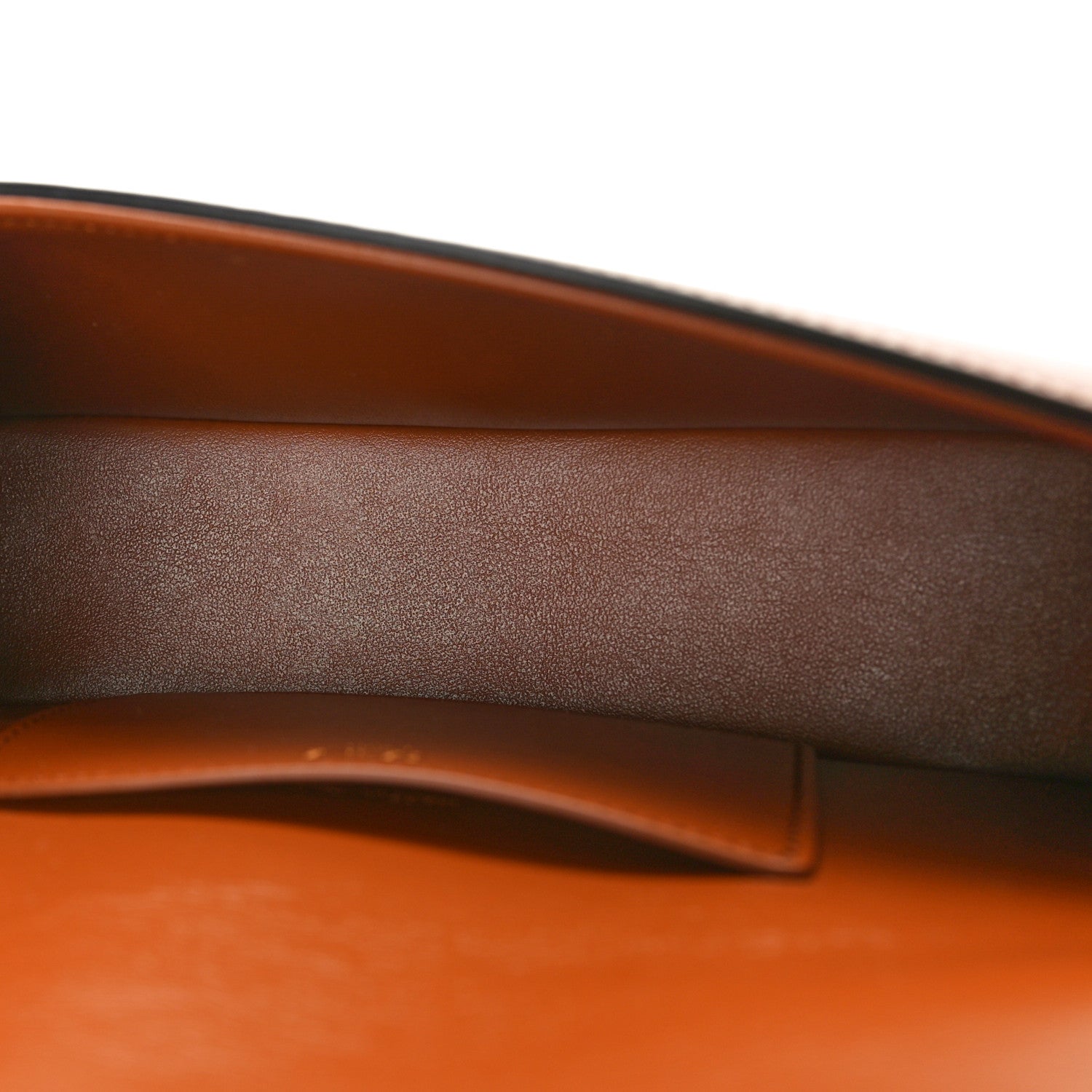 Celine Smooth Calfskin Tabou Clutch On Strap Tan 5 of 10