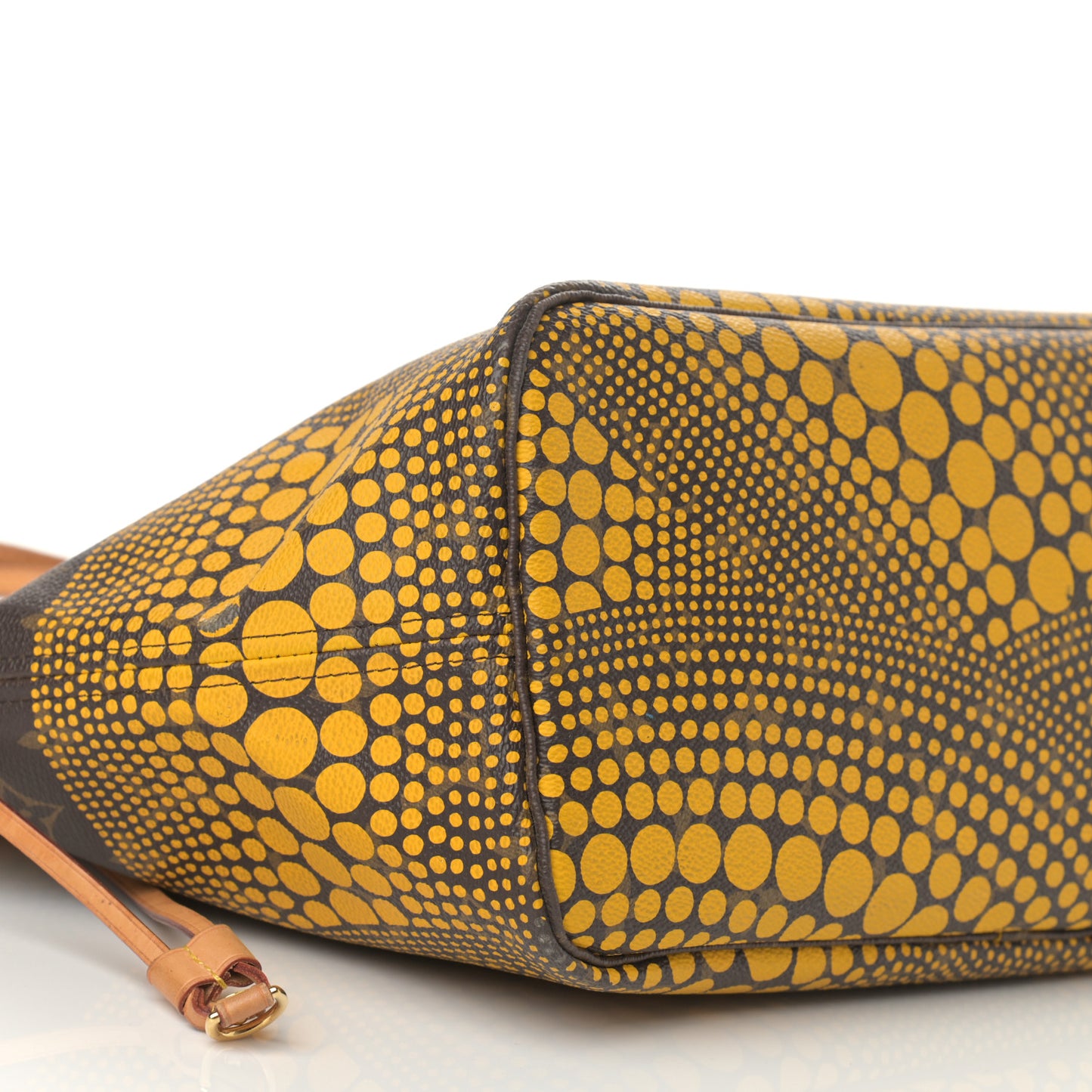 Monogram Kusama Waves Neverfull MM Yellow