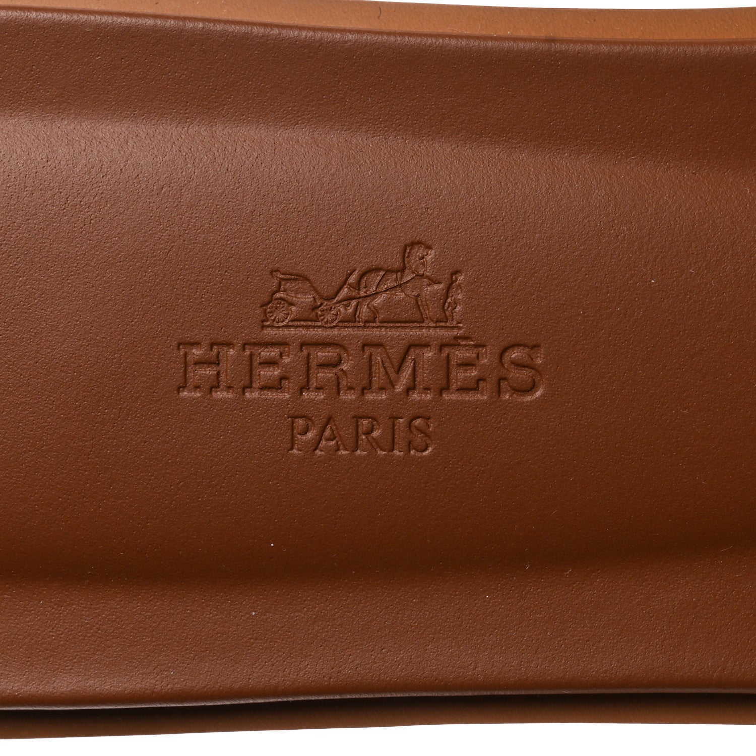 Hermes Box Calfskin Oran Sandals 39 Gold 7 of 8