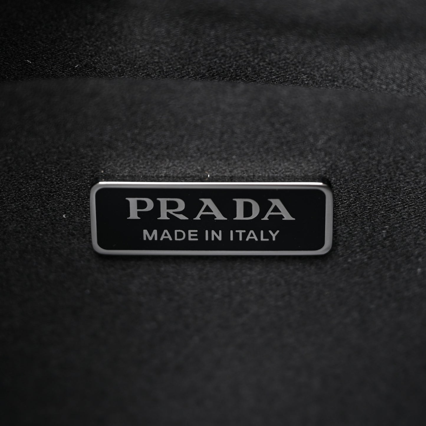 Paillettes Sequin Logo Cleo Adjustable Strap Shoulder Bag Black White