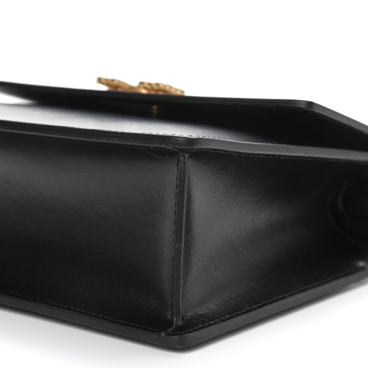 Calfskin Jitney 2.0 Crossbody Bag Black