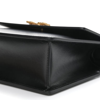 Off-White Calfskin Jitney 2.0 Crossbody Bag Black 9 of 9