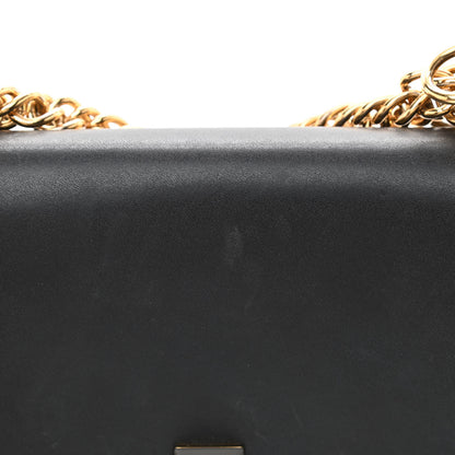 Fendi Vitello Liberty Scalloped Studded Small Kan I Shoulder Bag Black 9 of 10