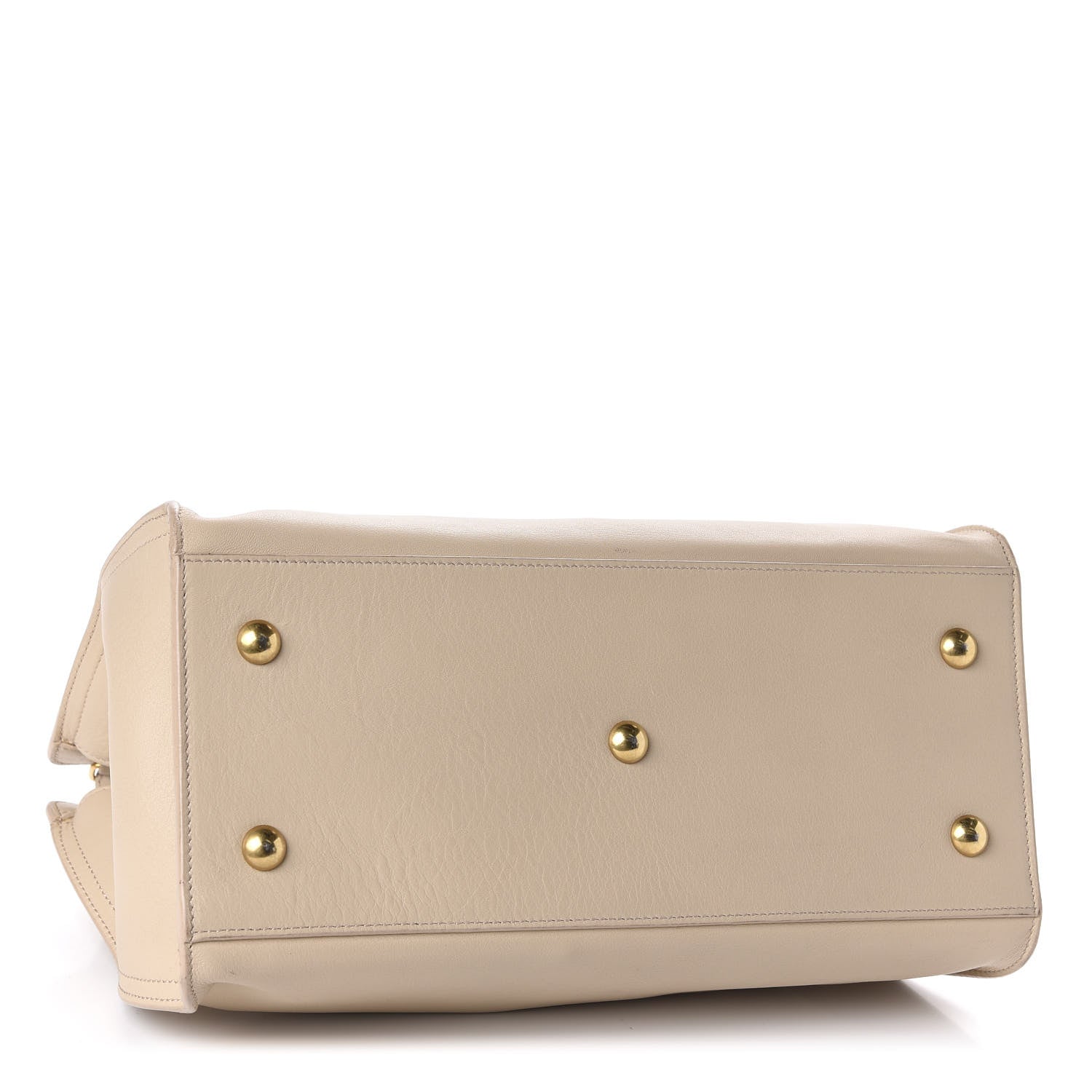 Saint Laurent Calfskin Small Classic Y Cabas Beige 5 of 13