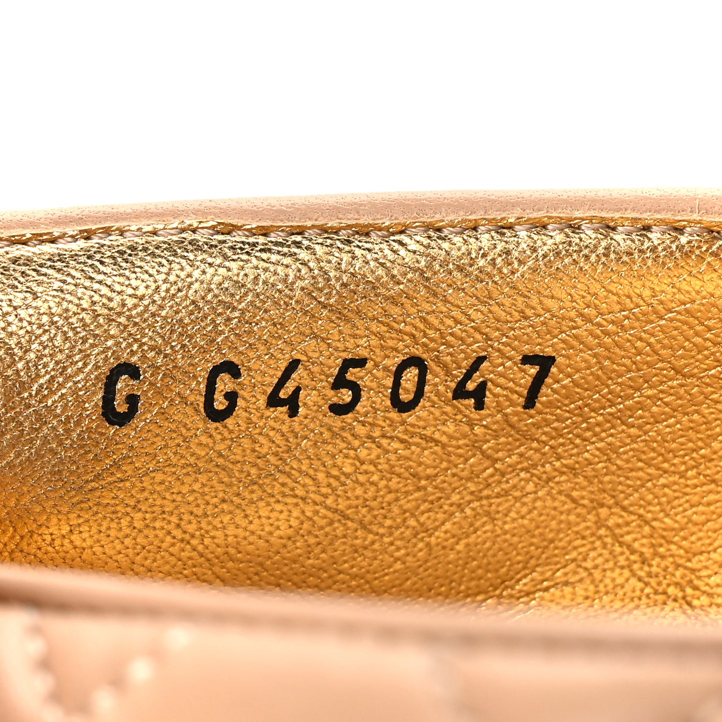 Lambskin Quilted CC Ballerina Flats 37 Light Beige