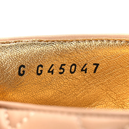 Chanel Lambskin Quilted CC Ballerina Flats 37 Light Beige 8 of 8