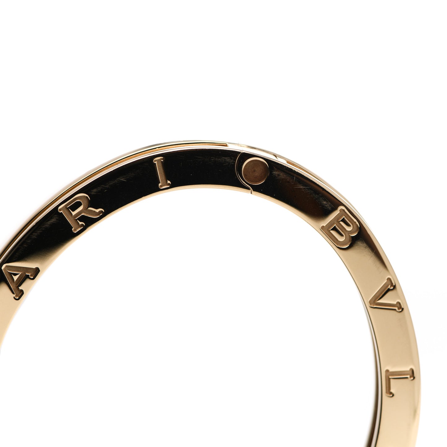18K Yellow Gold B.Zero1 Bangle Bracelet M