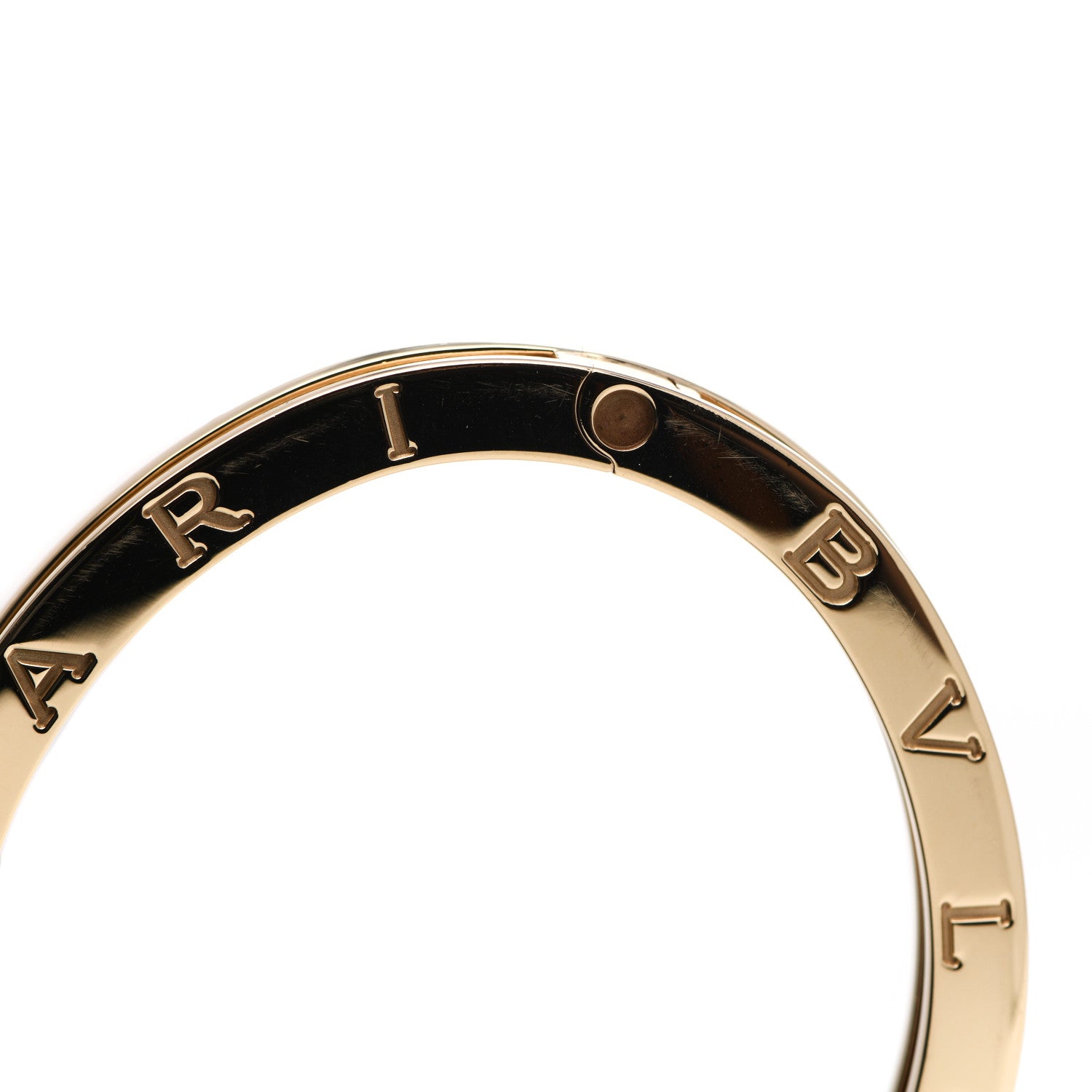 Bulgari 18K Yellow Gold B.Zero1 Bangle Bracelet M 6 of 6