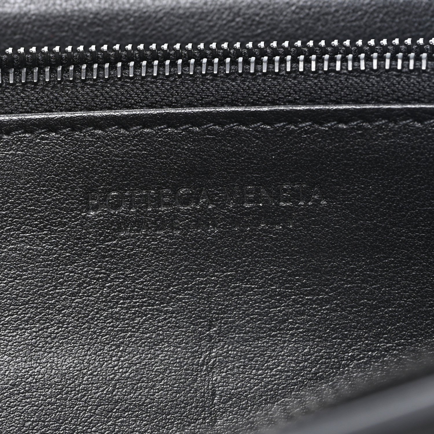 Bottega Veneta Nappa Intrecciato Zip Around Wallet Black 6 of 7
