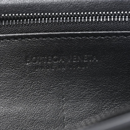 Bottega Veneta Nappa Intrecciato Zip Around Wallet Black 6 of 7