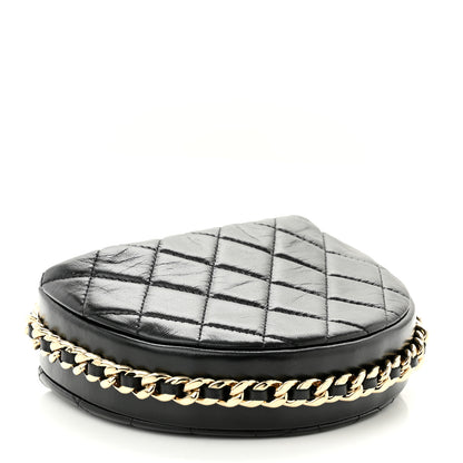 Chanel Quilted Chain Around Pouch Black 4 of 10