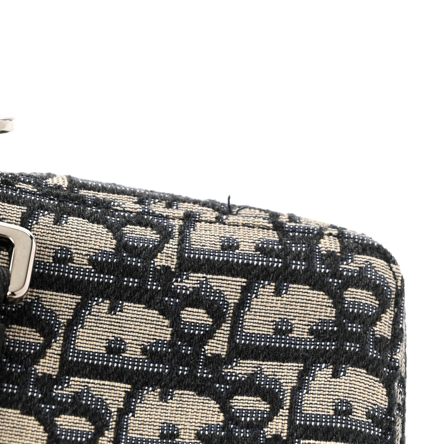 Oblique Crossbody Bag Blue