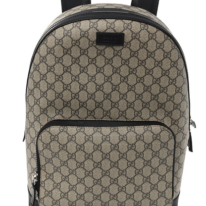 Gucci GG Supreme Monogram Medium Backpack Black 8 of 10