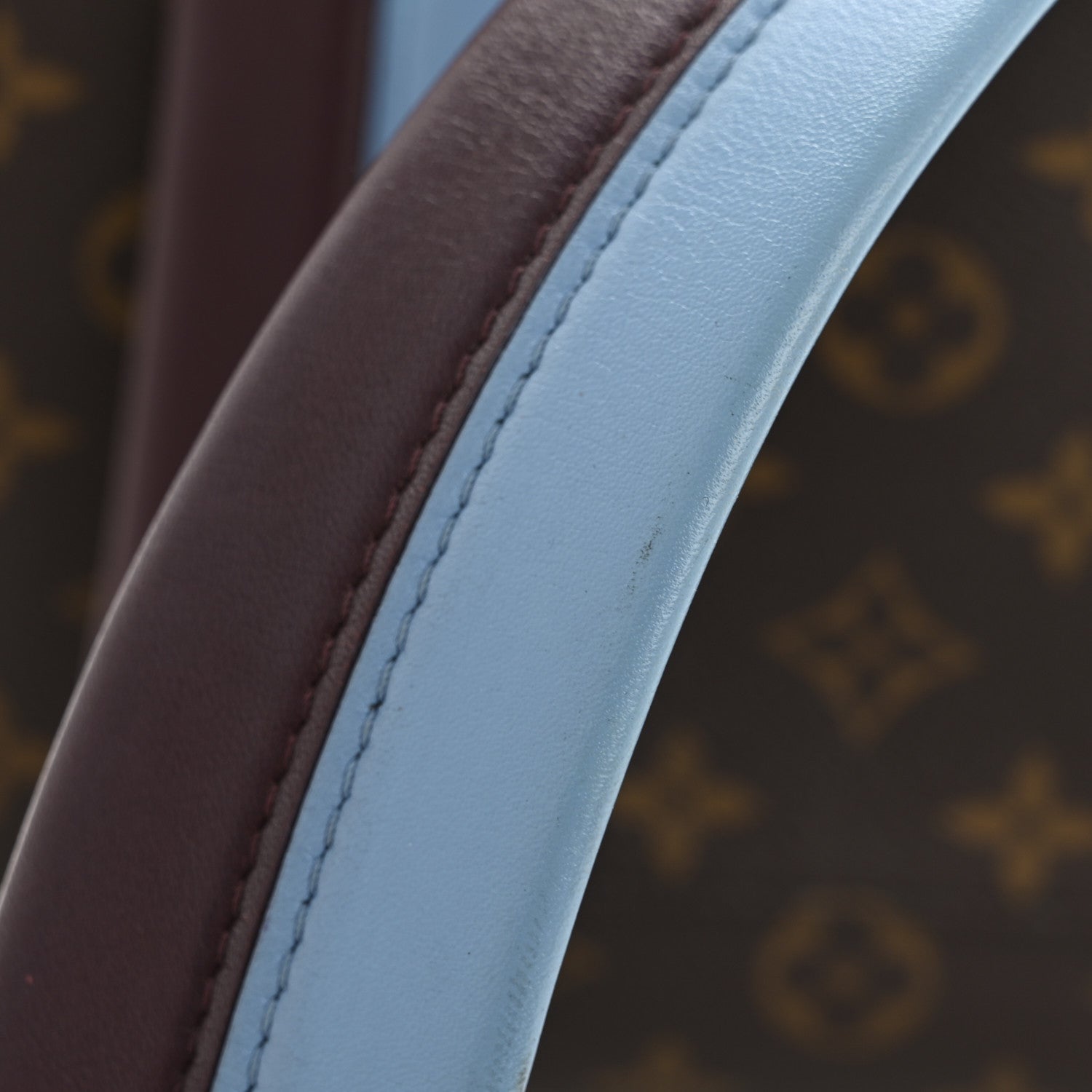 Louis Vuitton Monogram Cluny MM Blue Glacial 14 of 15