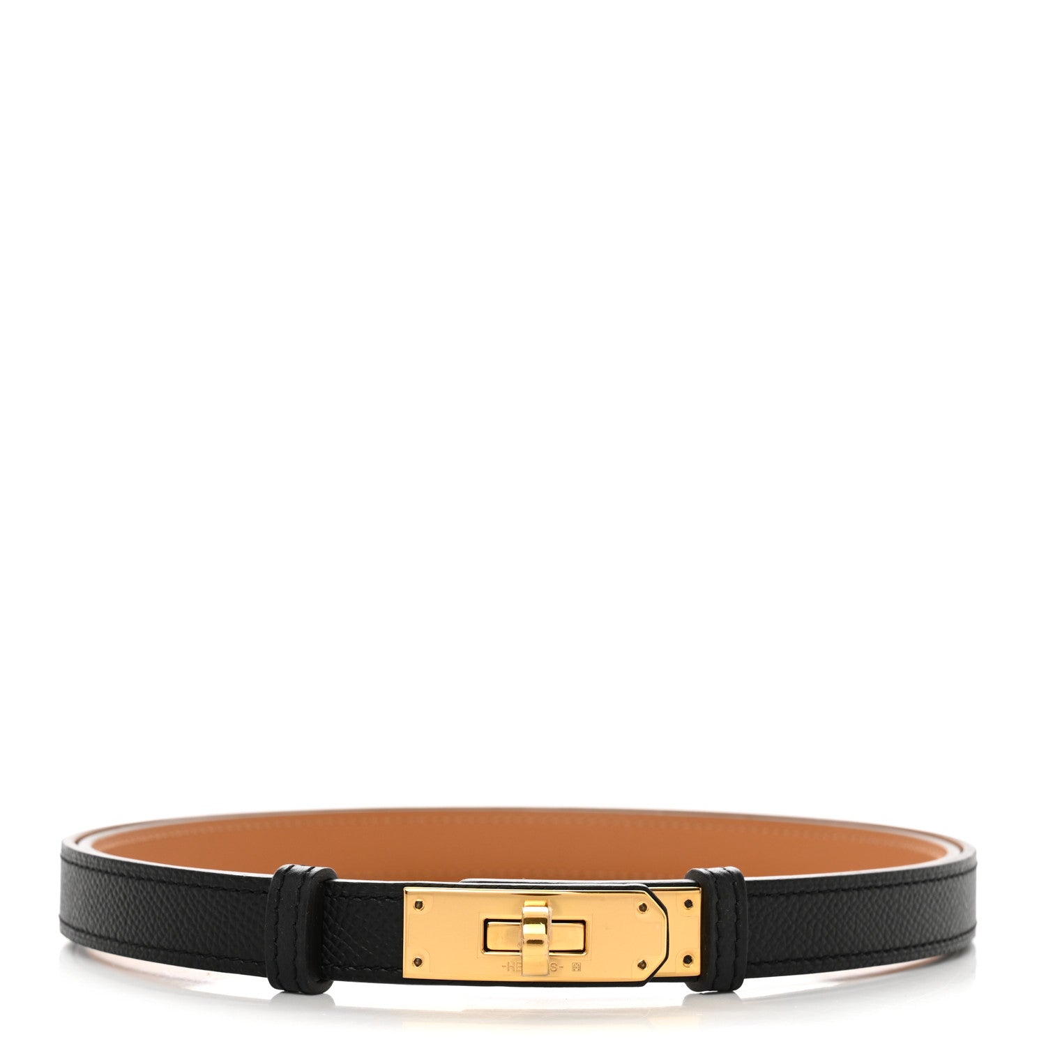 Hermes Epsom Kelly Belt Black 1 of 4