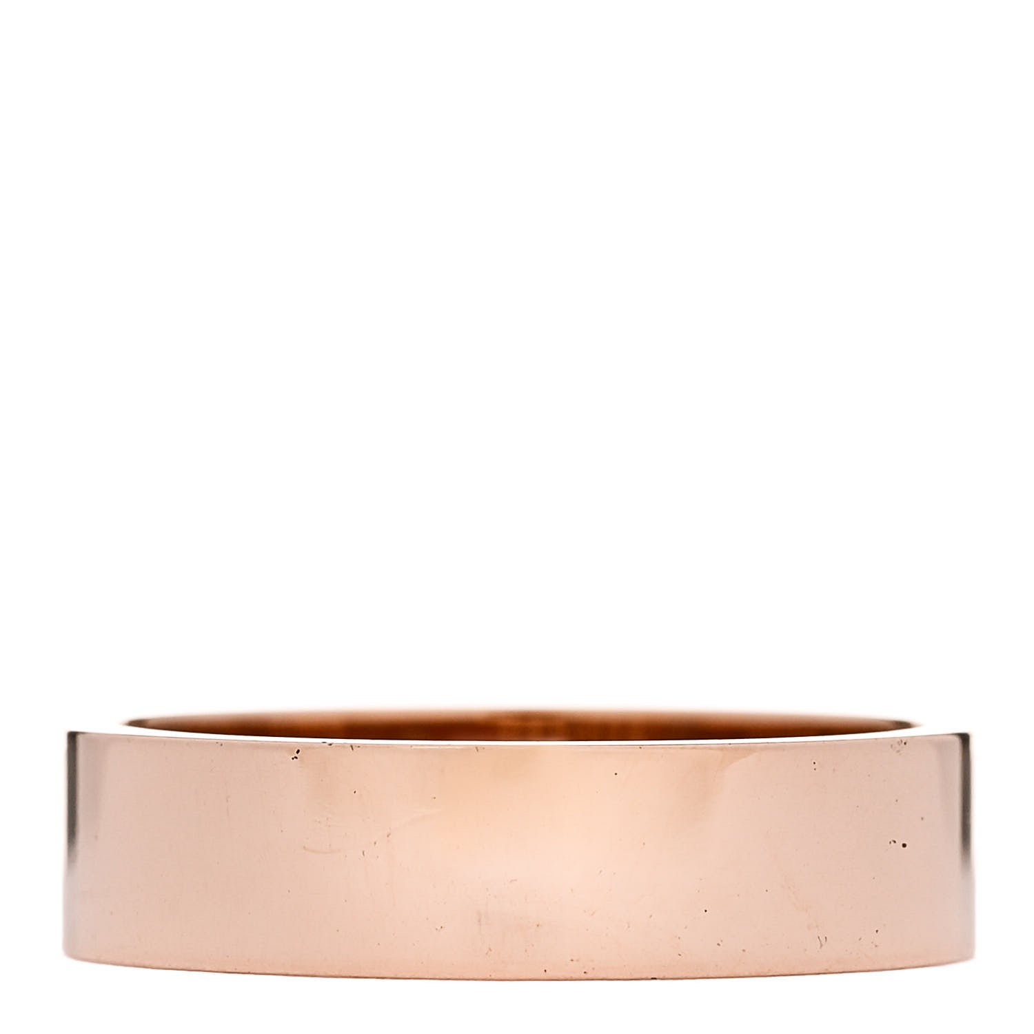Hermes 18K Rose Gold Diamond PM Kelly Ring 54 7 3 of 5