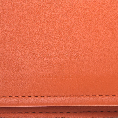 Louis Vuitton Damier Graphite Stripe Brazza Wallet Orange 6 of 7