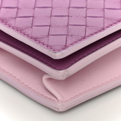 Bottega Veneta Nappa Intrecciato Continental Wallet With Strap Twilight 8 of 13