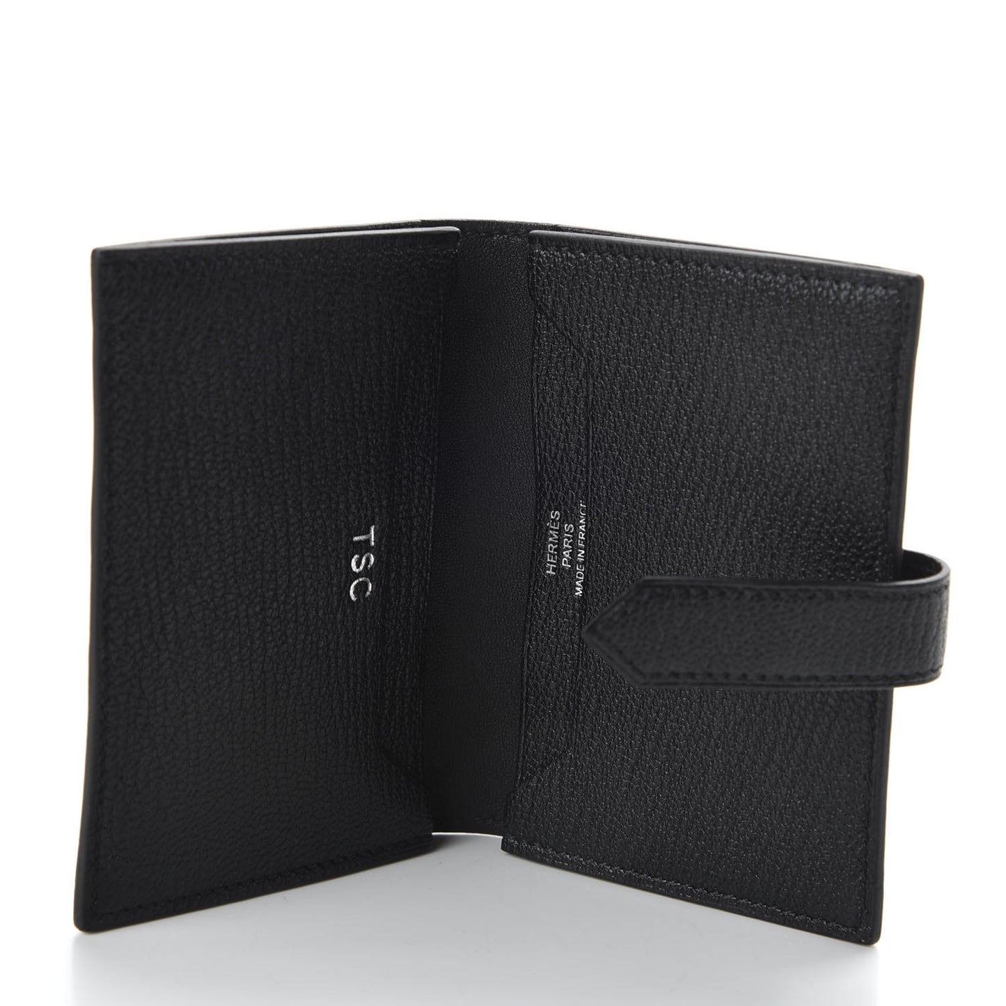 Chevre Mysore Bearn Card Holder Wallet Black
