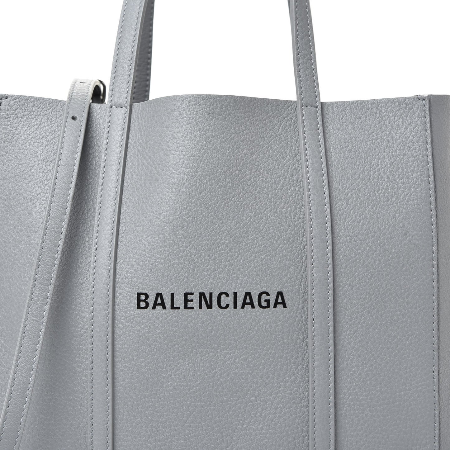 Calfskin XS Everyday Tote Balenciaga Grey Black