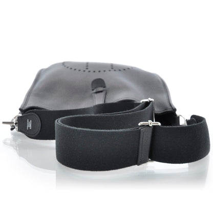 Hermes Taurillon Clemence Evelyne III GM Black 5 of 10