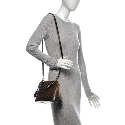 Louis Vuitton Damier Ebene Alma BB 2 of 7