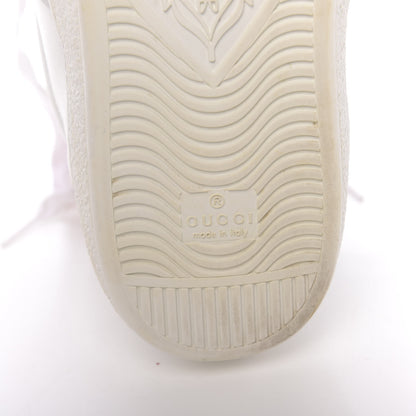 Gucci Calfskin Ayers Web Mens Dionysus High Top Sneakers 10.5 White 11 of 11