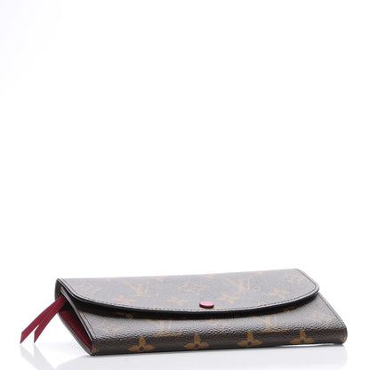 Louis Vuitton Monogram Emilie Wallet Fuchsia 4 of 7