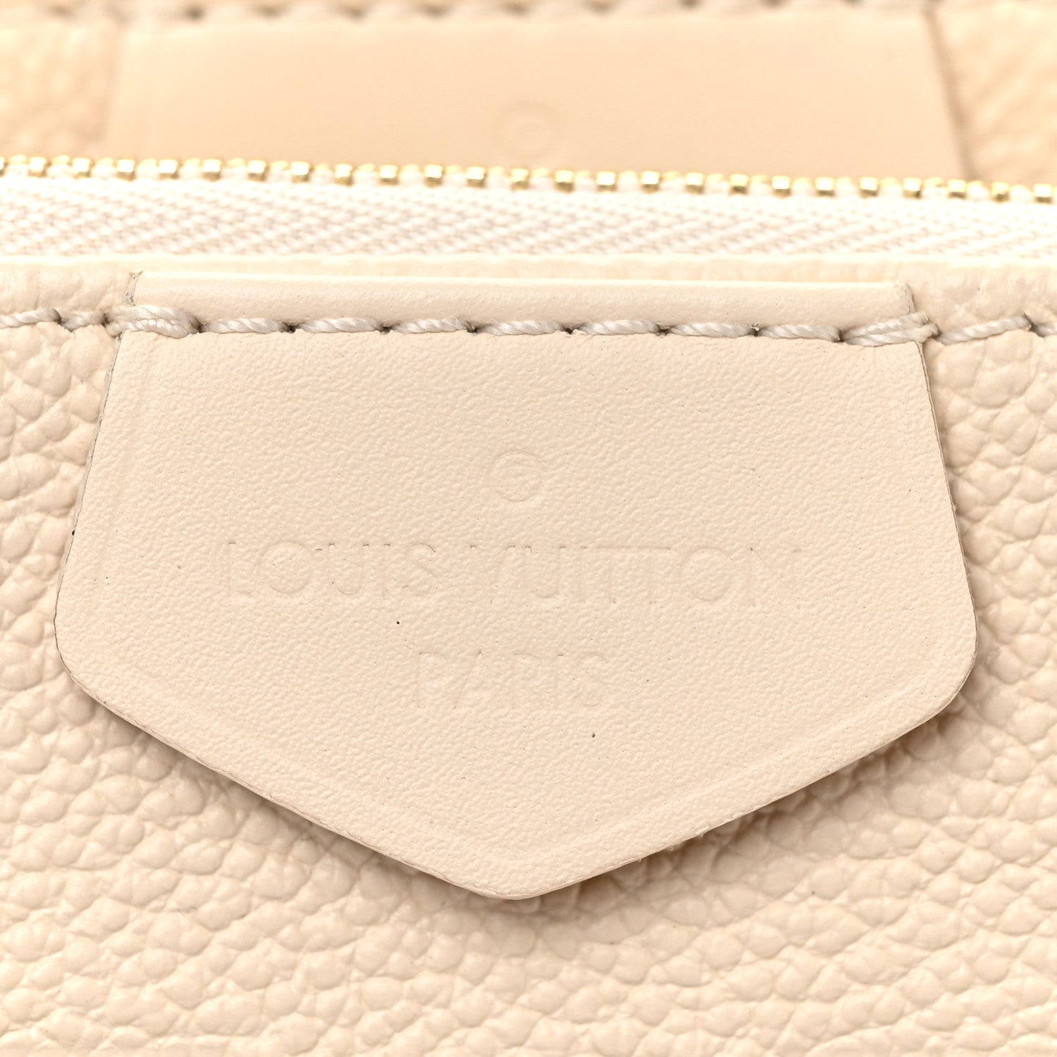 Louis Vuitton Empreinte Monogram Giant Multi Pochette Accessories Cream 12 of 13