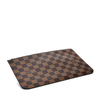 Louis Vuitton Damier Ebene Neverfull MM GM Pochette 3 of 8