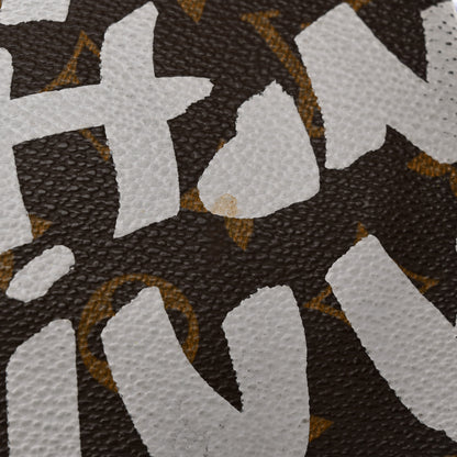 Louis Vuitton Monogram Graffiti Speedy 30 Silver 23 of 27