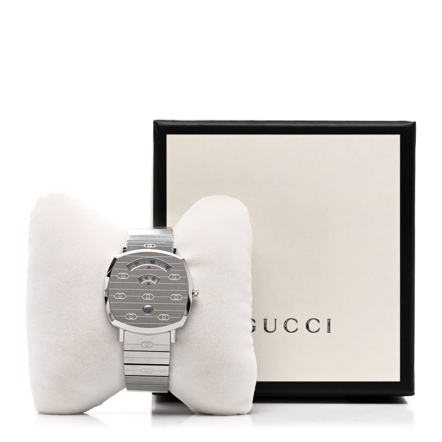 Stainless Steel 38mm Grip Quartz Watch