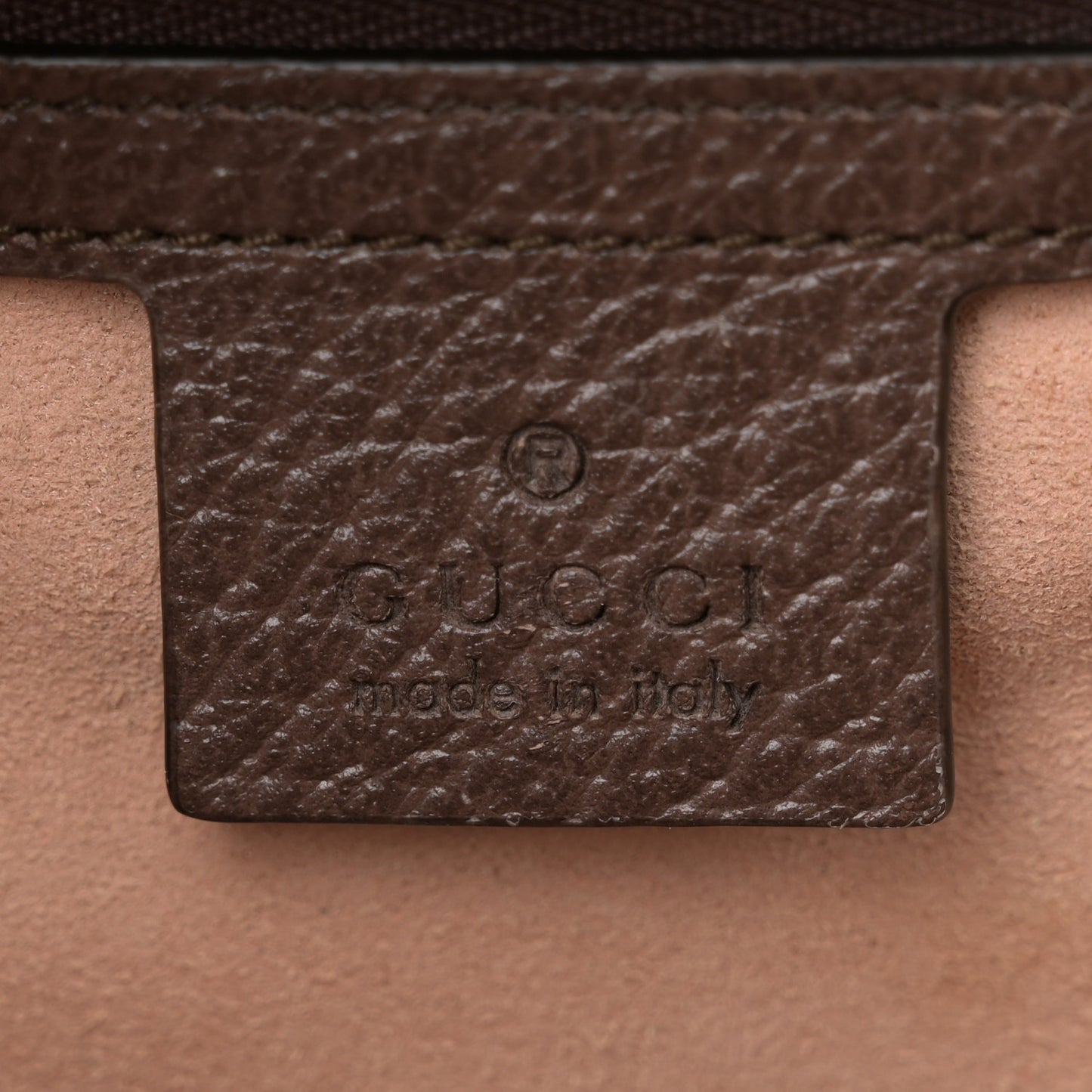 GG Supreme Monogram Web Small Ophidia Flap Messenger Bag Brown