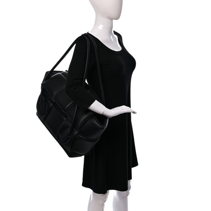 Bottega Veneta BOTTEGA VENETA Nappa Maxi Intrecciato Padded Large Arco Black 2 of 8