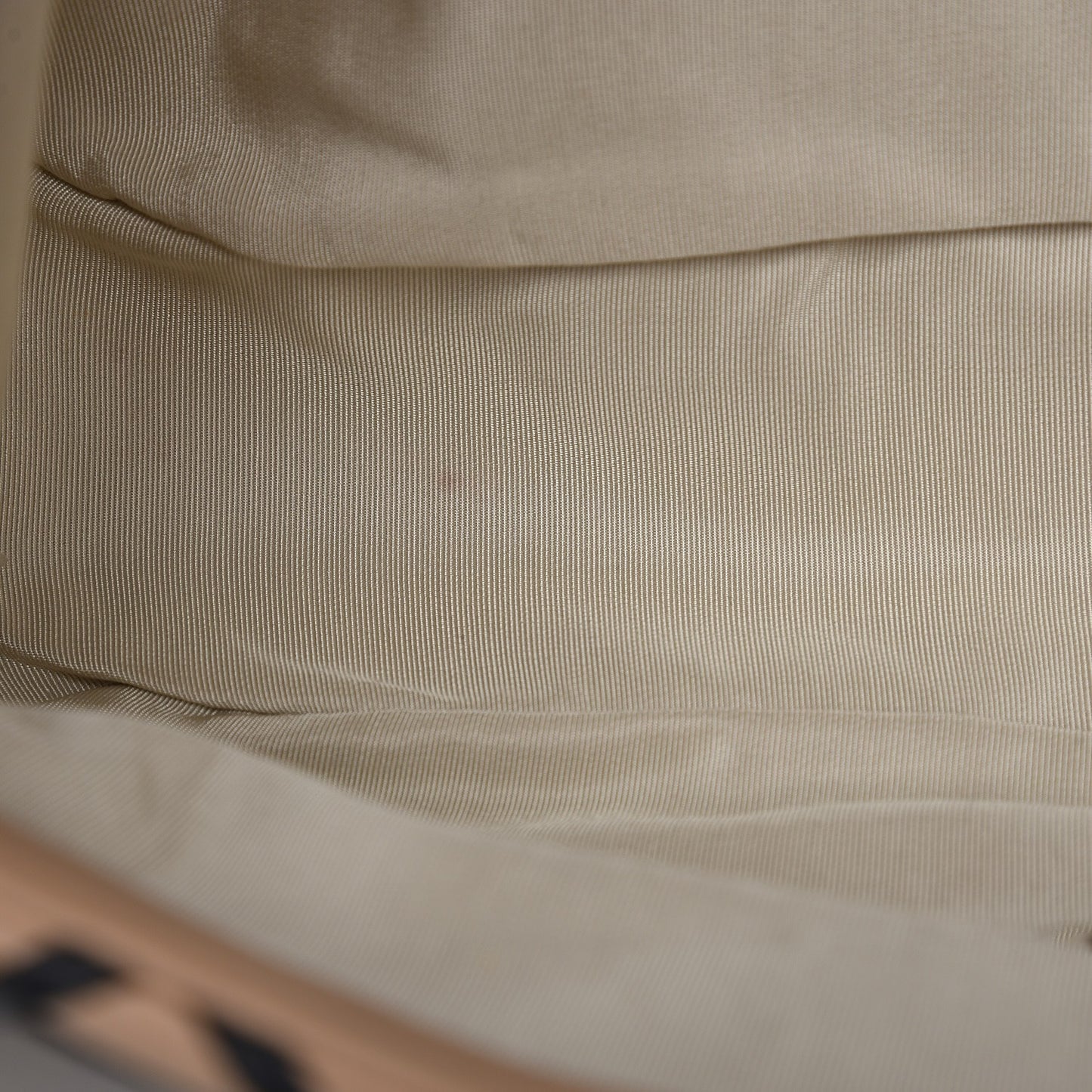 Lambskin Jumbo Canebiers Net Flap Biege