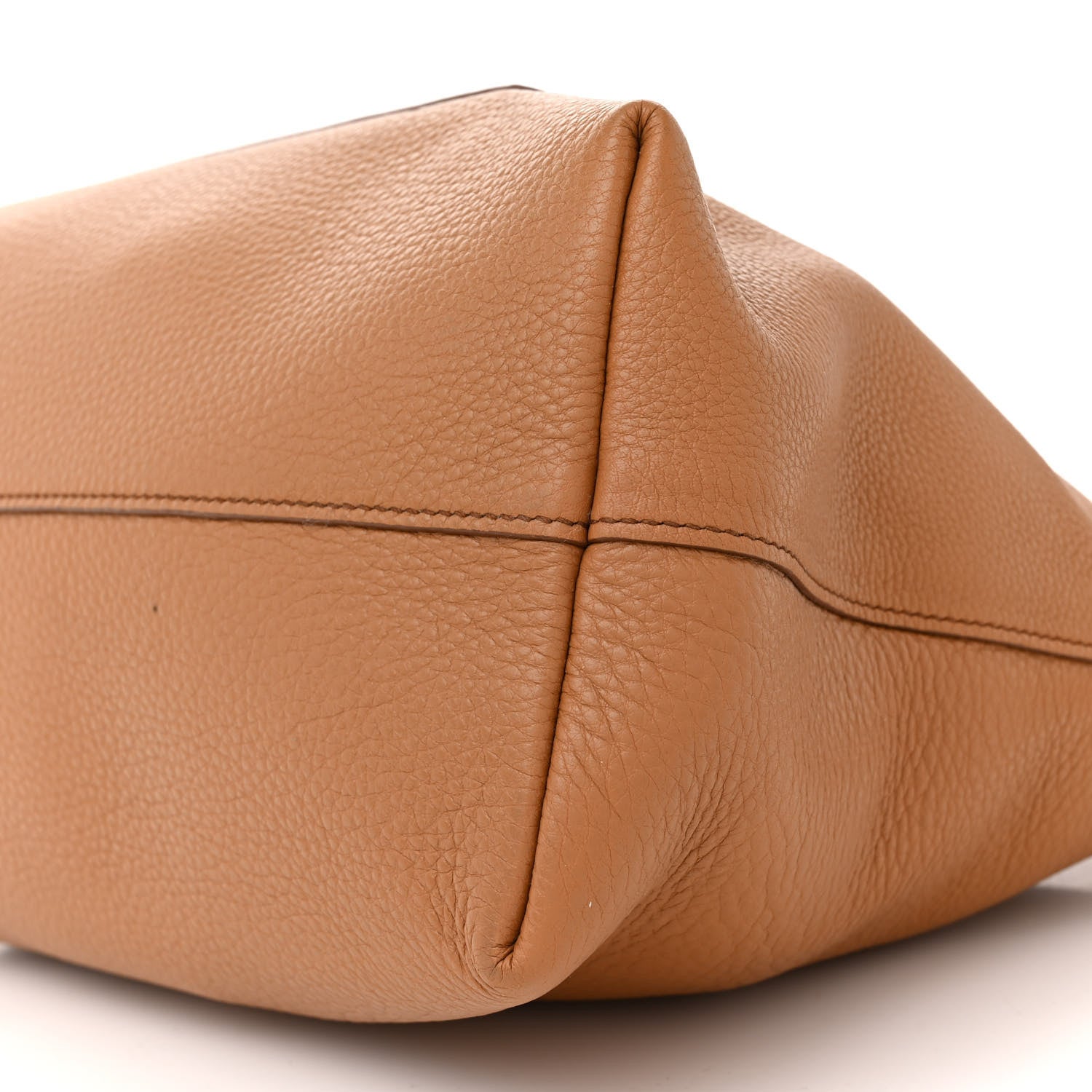 Prada Vitello Daino Pocket Tote Caramel 9 of 16