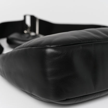 Prada Nappa Soft Padded Re-Edition 2005 Shoulder Bag Black 9 of 10