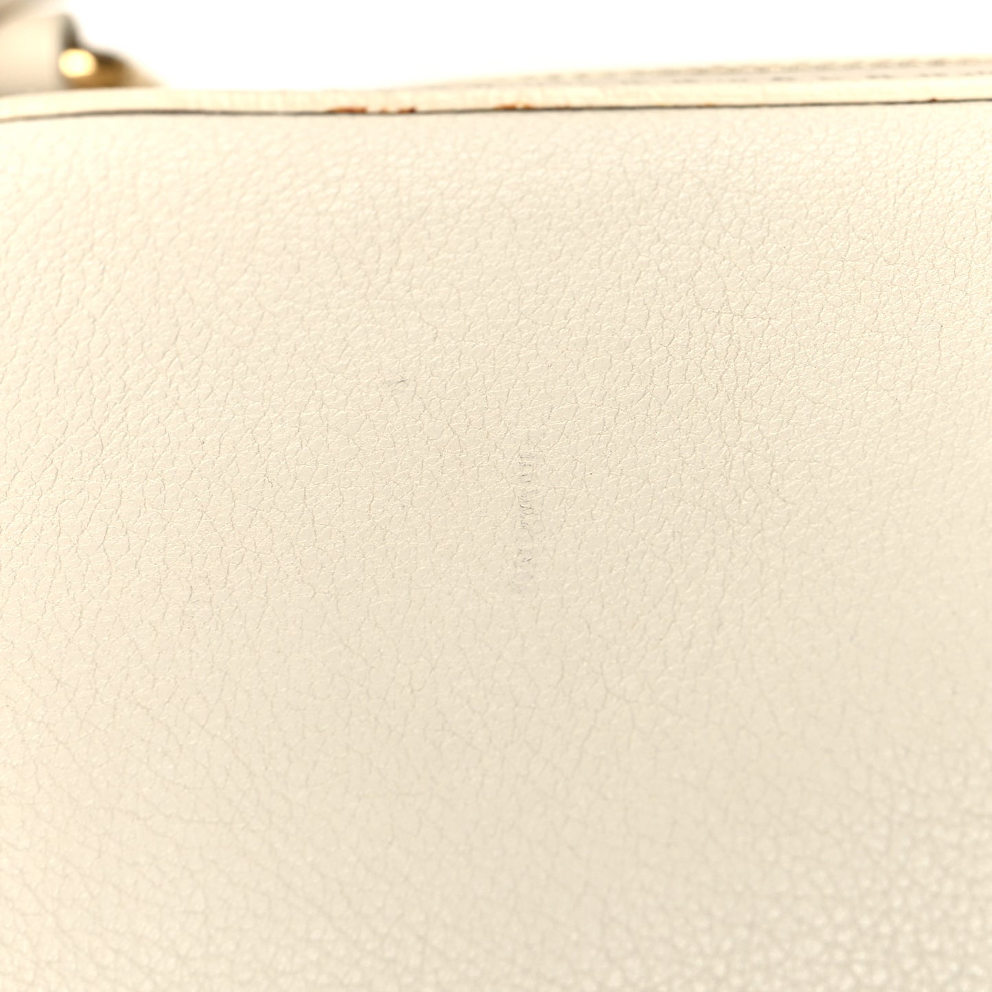 Calfskin Sac Louis White