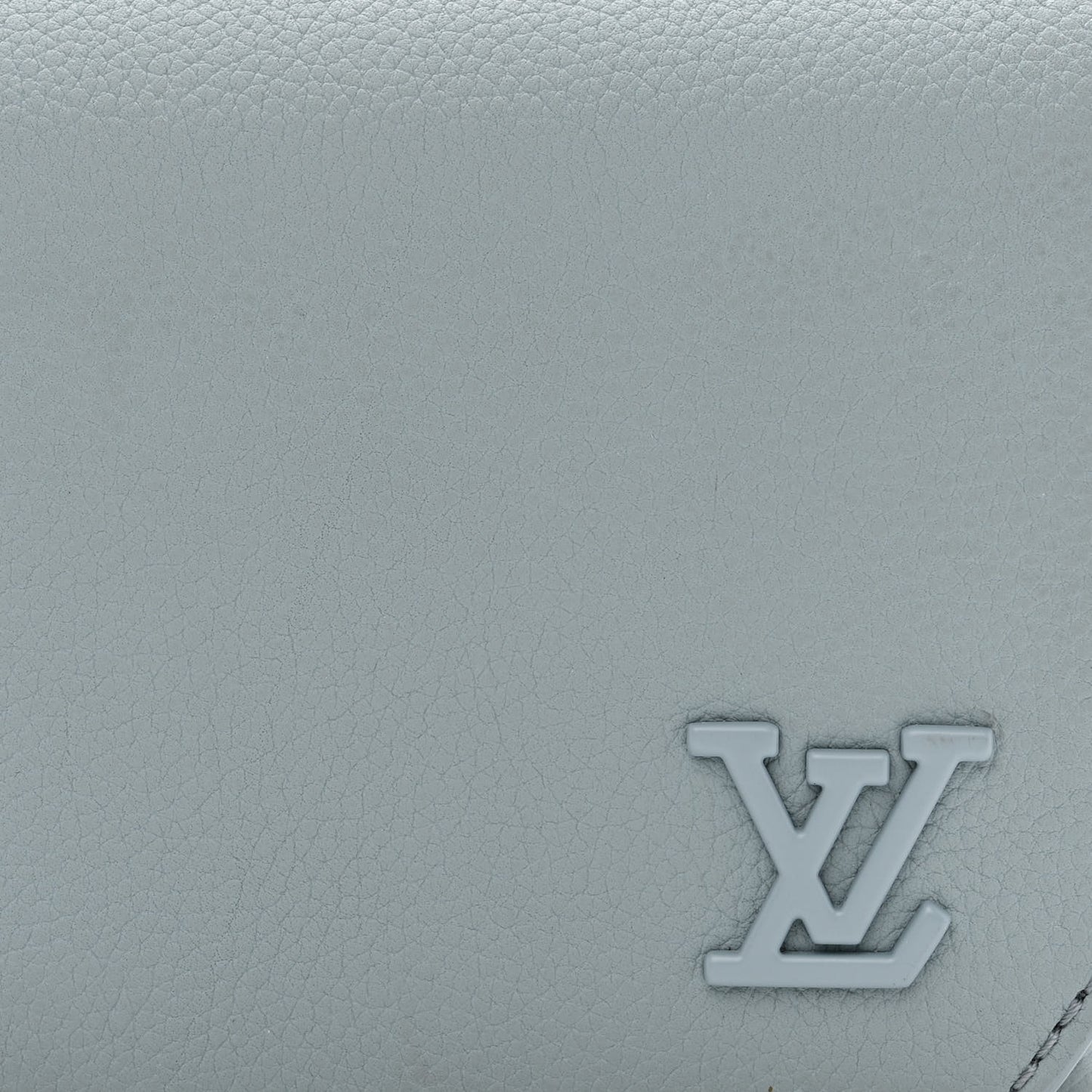 Calfskin Aerogram Fastline Wearable Wallet Cloud Blue