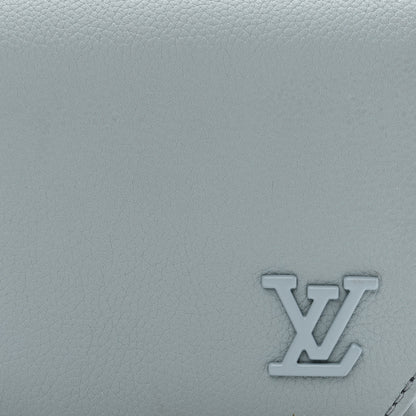 Louis Vuitton Calfskin Aerogram Fastline Wearable Wallet Cloud Blue 7 of 10