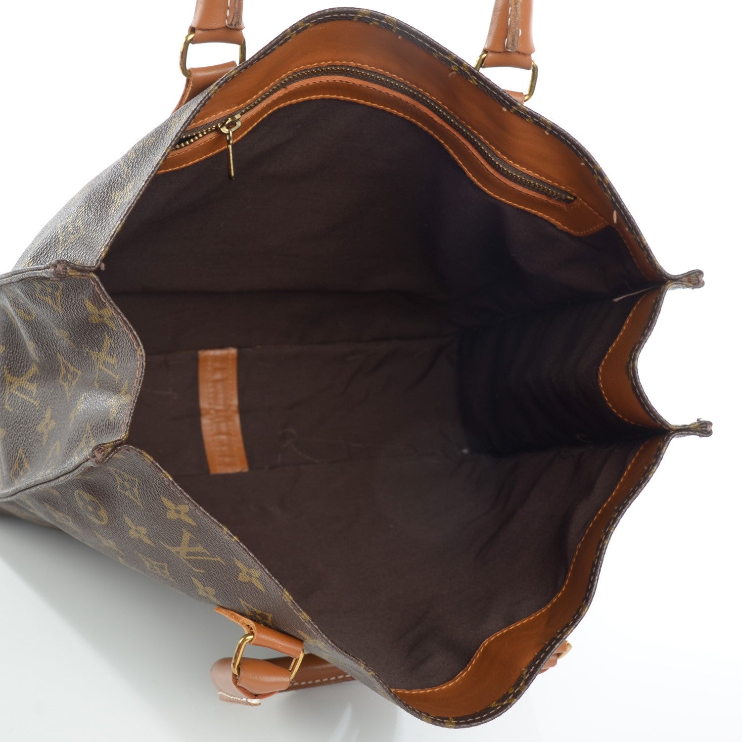 Louis Vuitton Monogram French Company Sac Plat 5 of 9