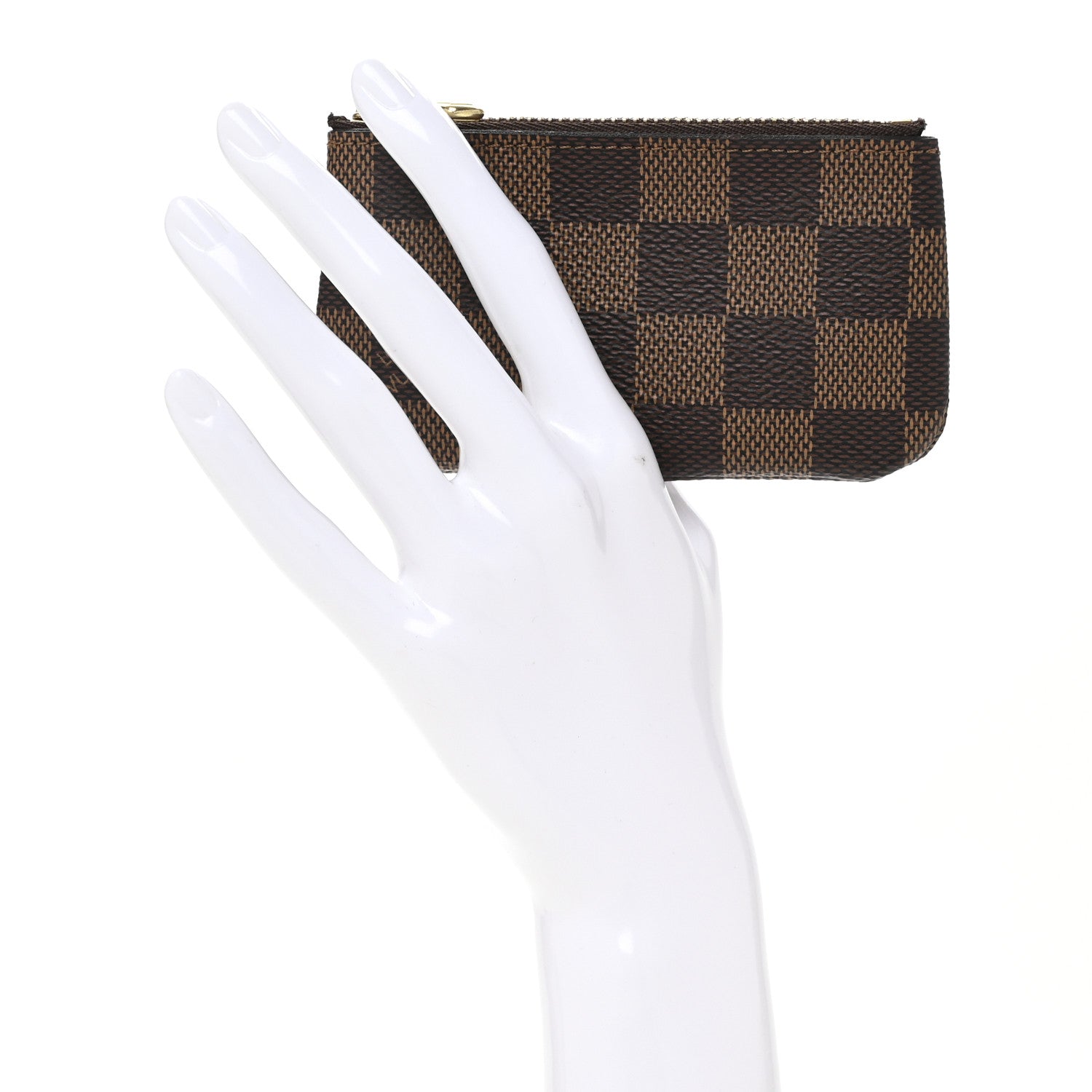 Louis Vuitton Damier Ebene Key Pouch 2 of 8