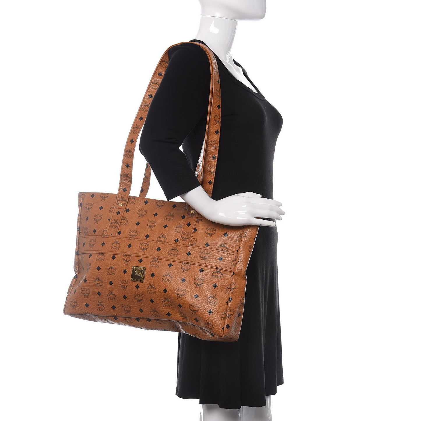 Visetos Shopper Tote Cognac