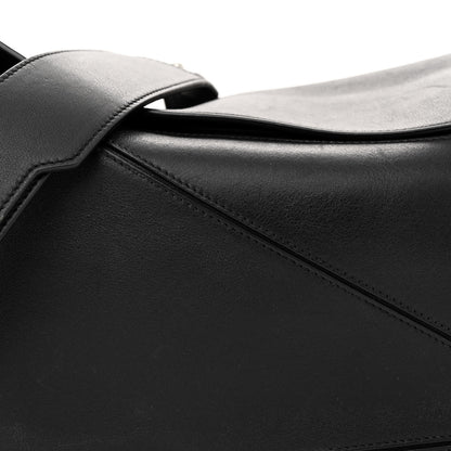Loewe Calfskin Medium Puzzle Bag Black 8 of 13