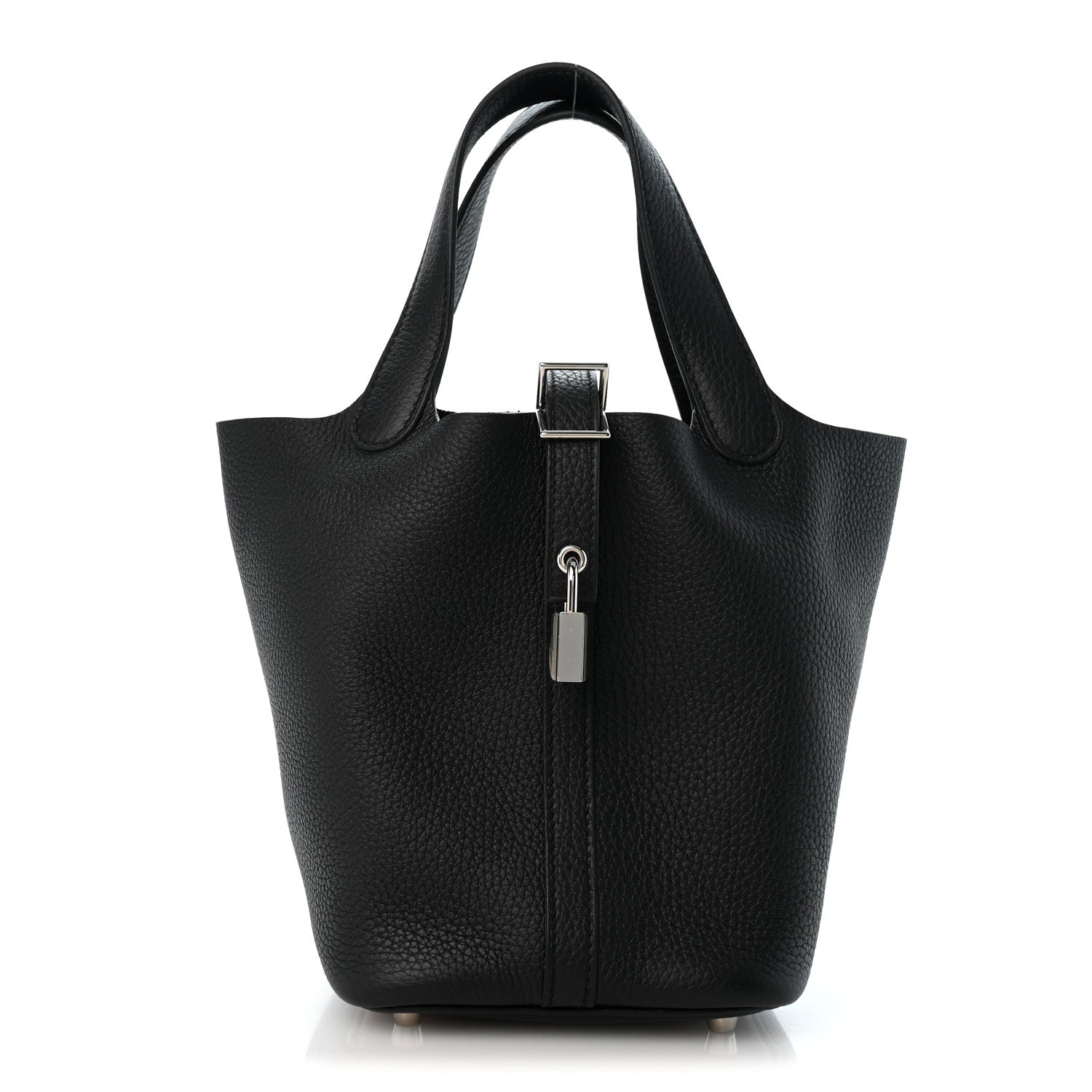 Hermes Taurillon Clemence Picotin Lock 18 PM Black 1 of 13